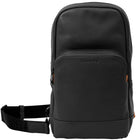 Champs Onyx Sling Bag - Black-Made of Genuine Cowhide Leather