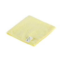 Globe Commercial - Chiffon en microfibre - 240 g/m² - 14" x 14" - Jaune - Paquet de 10-Un excellent moyen d’éviter la contamination croisée