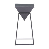 Zuo Pira Side Table - Black-MDF square shape tabletop