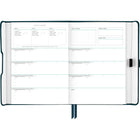 AT-A-GLANCE Undated Foundation Weekly/Monthly Planner - 8-1/4" H x 5-3/4" W - Blue - English-Work towards goals on the weekly and monthly planning pages