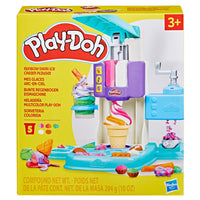 Play-Doh Ice Cream Swirl Set-Rainbow swirl play-doh ice cream set: Create swirly, twirly, multicolored pretend soft-serve ice cream creations with this Play-Doh ice cream maker!