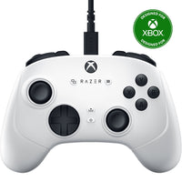 Razer Wolverine V3 TE Tournament Controller for XBox and PC - White-4 mouse click back buttons. & 2 claw grip bumpers: 6 Remappable Buttons to Outplay Them All. Enjoy the same ultra-responsive actuation found in our top gaming mice with 4 buttons built into the controller’s ergonomic, texturized handles-topped with 2 claw grip bumpers for even more control