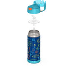 Thermos - Bouteille d'eau isotherme FUNtainer en acier inoxydable - 410 ml - Motifs de robots-Ne convient pas aux liquides chauds.