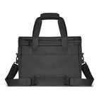 Champs Onyx Nylon Cooler Bag - Black-Front zipper pocket
