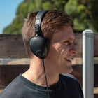 JLab Studio Pro Wired Over-Ear Headphones - Black-Unparalleled comfort with ultra-plush​ Faux Leather + Over-Ear Cloud Foam Earcups​