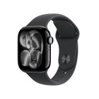Apple - Watch Series 11 - 42 mm - GPS - Boîtier en aluminium Noir de jais avec Bracelet sport Noir, P / M-Le score de sommeil vous aide à suivre et à comprendre la qualité de vos nuits afin d’en optimiser l’effet réparateur