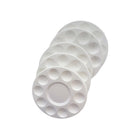 DBLG Imports - Palette en plastique ronde, 10 emplacements, Paquet de 12-Palette en plastique durable