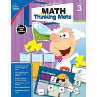 eBook: Carson Dellosa 104901-EB Math Thinking Mats - Grade 3-You will receive two emails: one confirming your entire order, and one with a "Download Software" buttonYou can download immediately or return to your email to download later