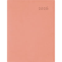 W. Maxwell 2026 Ulys Planner - 8.5" x 11" - Apricot - Bilingual-January to December 2026