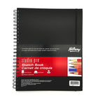 Hilroy - Carnet de croquis en poly Studio Pro, 12 po H x 9 po l-Couvertures en polyéthylène durables 