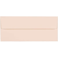JAM Paper #10 Business Envelopes, 4 1/8 x 9.5, Strathmore Bright White Wove, 1000 Pack (64933B)-Bright white