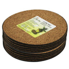 Blooms - Tapis en Liège - 8 po - Lot de 10-Parfait pour pots de taille moyenne et usage quotidien