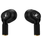 Marshall Motif II ANC Wireless Earbuds - Black-RELIABLE PLAYTIME: Motif II A.N.C. delivers up to 30 hours of total playtime with active noise cancellation including the charge case, and 6 hours of playtime on their own.