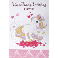 Mill Brook Studio Valentine's Day Greeting Cards & Envelopes - 5-3/8" x 7-3/4" - Unicorn - 18 Pack-Premium quality greeting cards