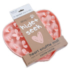 Dexypaws Blush Pink Heart Enrichment Snuffle Mat-BPA free
