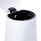 Truu Design 5L Elegant Flared Premium Trash Can - 13.5" - White-Closure: smooth, quiet closure when shut