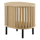 Modway Fortitude Side Table - Oak-6