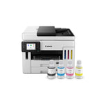 Canon - Imprimante sans fil tout-en-un MegaTank GX7120 - blanche-Alimentateur automatique de documents recto verso de 50 feuilles à numériser en une seule passe