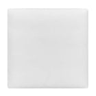 Modway Commix Down Filled Overstuffed Performance Velvet Ottoman - White-Ottoman Weight Capacity: 331 lbs.
