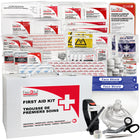 First Aid Central - Trousse de premiers soins intermédiaire BC avec étui en métal-La trousse de premiers soins répond à toutes les exigences provinciales en matière de premiers soins
