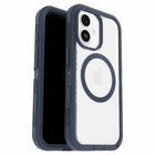 OtterBox Defender Pro XT Clear Compatible with MagSafe Case with Camera Control for iPhone 17 - Bootcut Blue-Built rugged yet thin with grippable rubber edges for secure carry & shock absorption