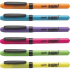 Staples Hype! Gripped Pen-Style Highlighters - Chisel Tip - Assorted Colours - 6 Pack-Fast-drying, bold and vibrant ink