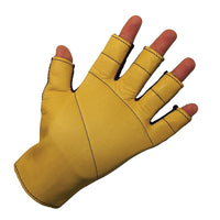 Impacto 505-20 3/4 Finger Impact Glove, Medium-Anti-impact and anti-vibration work glove