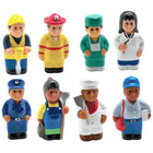 Get Ready Kids Multicultural Community Helper Figures - 8 Pack-Set of 8 community helper figures