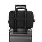 Swissdigital Bolligen 16″ Laptop Sleeve - Black-Dedicated powerbank pocket.