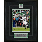 Saquon Barkley Pin & Plate Eagles - Framed Print - 16" x 20"-Premium 8x10 framed