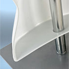 Azar Female White Plastic Bust Torso Mannequin - 12" Square Metal Base-5
