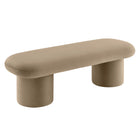 Modway Orla Performance Velvet Bench - Taupe-8