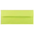 JAM Paper Enveloppe nº 10 (4,13 po x 9,5 po) nuances vives en papier recyclé, limette, 500/bte-Type de produit : enveloppe recyclée Brite Hue