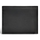 Champs Iconic Leather Top Wing Wallet - Black/Ivory-RFID Lining
