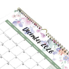 Blueline 2027 14-Month Passion 3-Month View Wall Calendar - 12-1/4" x 27"-Reinforced chipboard backer