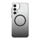 AXS Crystal Shield D3O Magsafe Compatible Phone Case for Samsung Galaxy S25 FE - Smoke Gradient- Anti-UV material offers a crystal clear design displaying the original design of your phone 