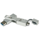OWC - Clé USB 3.2 Gen 2 mini Envoy Pro - 500 Go - Argent-Trou pour porte-clés