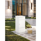 Ceha Canada Large Parcel Drop Box - 21" W x 16" D x 41" H - White-6