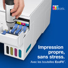Epson - T522 Bouteille d’encre - Capacité standard - Jaune-Encre d’origine Epson - pour un rendement fiable et des résultats éclatants