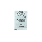 Ventura Foods Sauce Craft Black Pepper Single Serve Packet - 0.1g - 6000 Packets-Ready to use