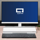 Quartet Flip-Top Glass Dry-Erase Desktop Pad - 18" x 6" - White Surface-9