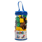 Snapo Jr. Building Blocks Dinosaur Creator Kit - 40 Pieces-Snapo blocks feature our patented snap technology. Snapo blocks connect on all 6 sides, slide vertically and can rotate!