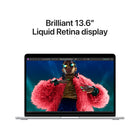 Apple MacBook Air 13.6" - M3 Chip - 256 GB SSD - 16 GB Unified Memory - Silver - French-Up to 18 hours of battery life: Amazing, all-day battery life so you can leave the power adapter at home. 