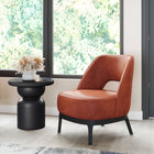 Zuo Mistley Accent Chair - Brown-Chair Weight Capacity: Supports up to 280 lb