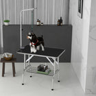 PawHut 35.4" L Dog Grooming Table with 8-39" Height Adjustable Arm-Made from durable materials for a long lifespan