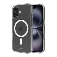 AXS ULTRA CLEAR Magsafe Compatible Phone Case for Apple iPhone 17-Anti-UV material offers a crystal clear design 