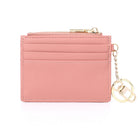 Champs Iconic Keychain Cardholder - Pink-Material: Faux Leather
