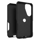 OtterBox Commuter Case for Samsung Galaxy S25+ - Black-Dual-layer design with a rigid outer shell to withstand scrapes and an inner rubber cover to absorb impact