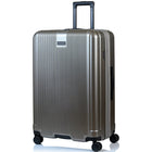 Champs Marquis 3 Piece Luggage Set - Grey-Effortless movement. Durable 360° dual spinner wheels for a smooth ride on any surface