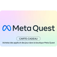 META Quest - Carte-cadeau de 75 $ [Code Electronique]-Choisissez le montant que vous voulez envoyer, le solde prépayé est instantanément prêt à l’emploi et n’expire jamais.
